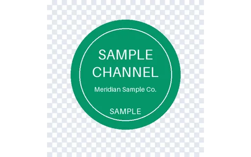 Channel Seal Badge template preview