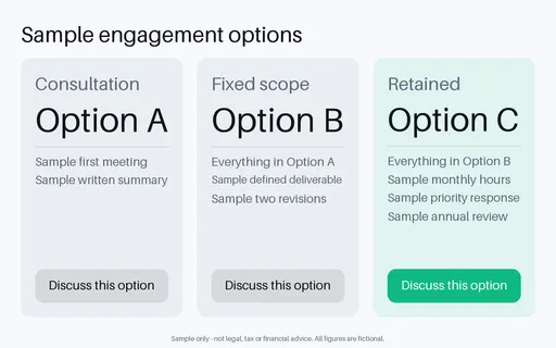 Engagement Tier Panel template preview