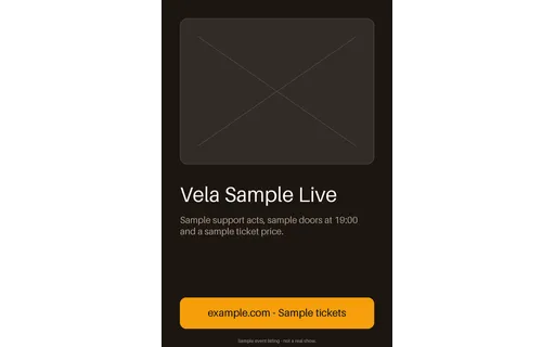 Live Show Poster template preview