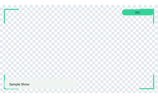 Recording In Session Frame template preview
