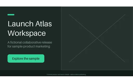Product Launch Command Center template preview