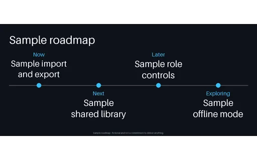 Roadmap Rail template preview