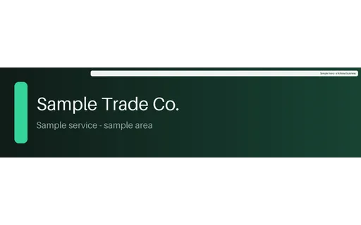 Van Livery Banner template preview