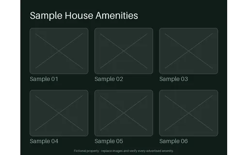 Hotel Amenities Overview template preview