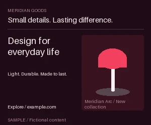 Medium Rectangle Ad template preview