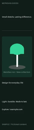 Wide Skyscraper Ad template preview