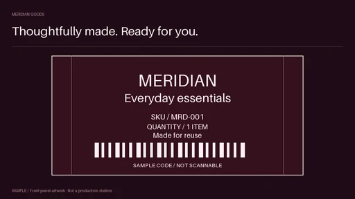 Seasonal Sleeve Wrap template preview