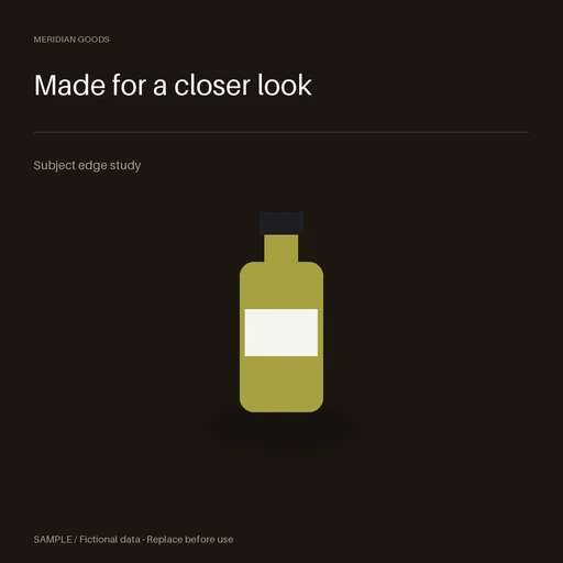 Handle Cut-Out Studio template preview