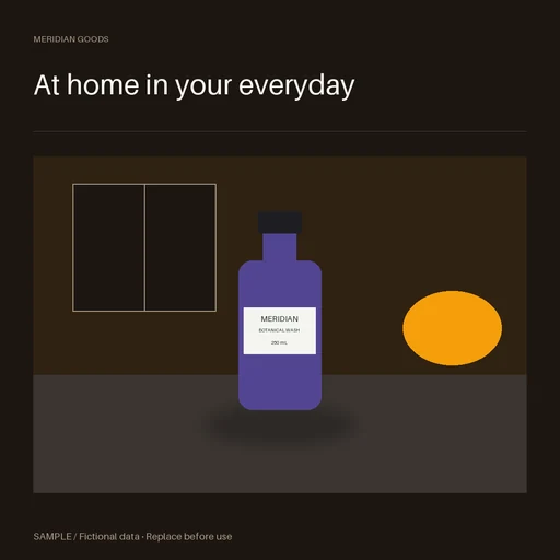 Spa and Wellness Shelf template preview