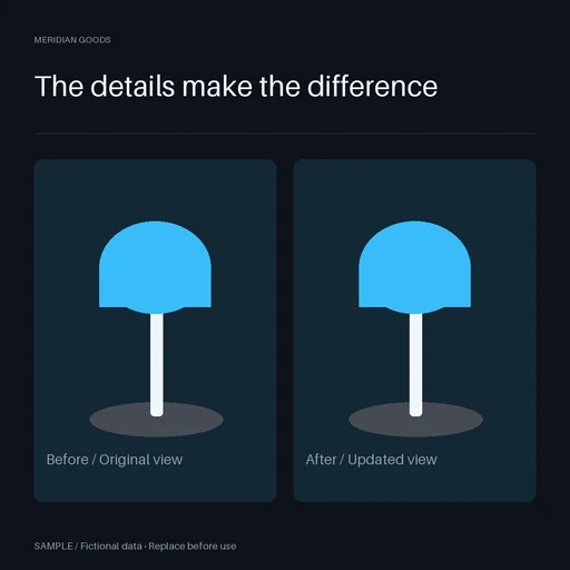 Before and After Post template preview