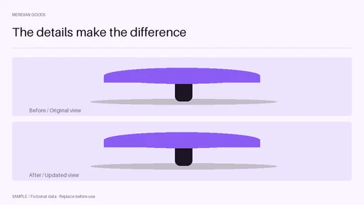 Before and After Thumbnail template preview